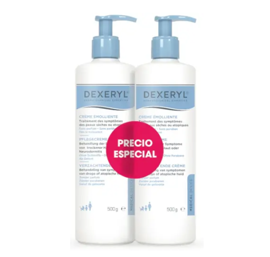 DEXERYL PACK DUO CREMA EMOLIENTE PROTECC 2X500ML