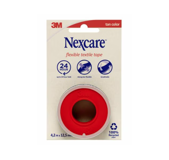 ESPARADRAPO TELA 3M NEXCARE 4,2M X 12.5MM