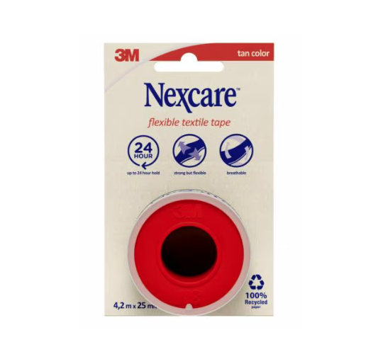 ESPARADRAPO TELA 3M NEXCARE 4,2M X 25MM