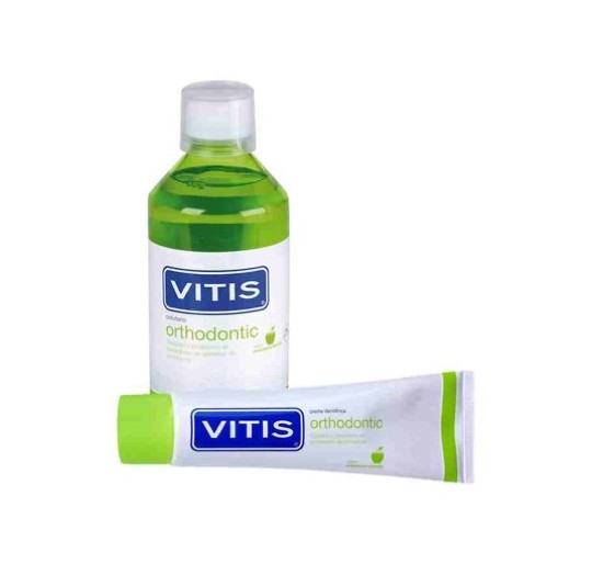 VITIS ORTHODONTIC PACK PASTA DENTAL Y COLUTORIO