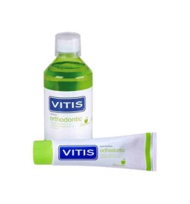 VITIS ORTHODONTIC PACK PASTA DENTAL Y COLUTORIO