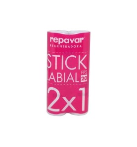 REPAVAR REGENERADORA STICK SPF 20 HIDRA PACK 2UN