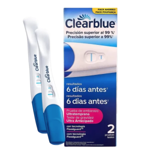 CLEARBLUE DUPLO 2 UNIDAD DETECCION 6 DIAS ANTES