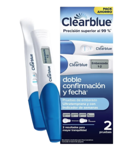 CLEARBLUE PACK: DOBLE CONFIRMACION + FECHA