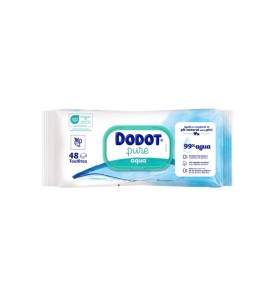 DODOT AQUA PURE TOALLITAS HUMEDAS  48X3