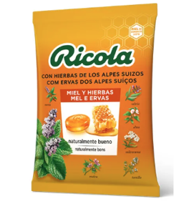 RICOLA CARAMELOS MIEL/HIER.70G