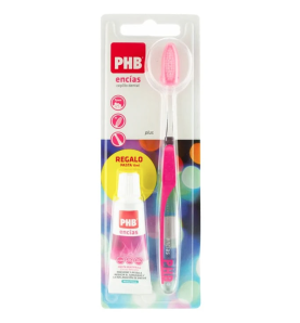 PHB CEPILLO PLUS ENCIAS + PASTA MINITALLA 15ML