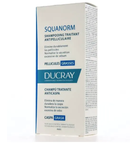 DUCRAY KELUAL SQUANORM CHAMPU CASPA GRASA 200ML