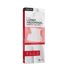 FARMALASTIC FAJA LUMBOABDOMINAL ALGOD PEQ BLANCA