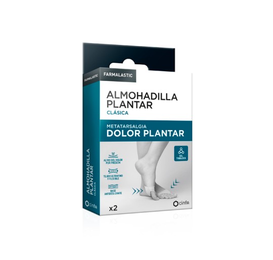 ALMOHADILLA DOLOR PLANTAR DOBLE FARMALASTIC