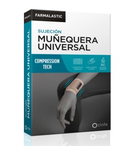 MUÑEQUERA FARMALASTIC INNOVA VELCRO BLANCA T-GDE