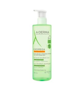 A-DERMA EXOMEGA CONTROL GEL LIMPIADOR 500ML