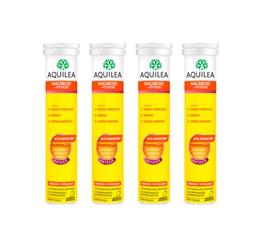 AQUILEA MAGNESIO+ POTASIO 56 COMPRIMIDOS EFERVES