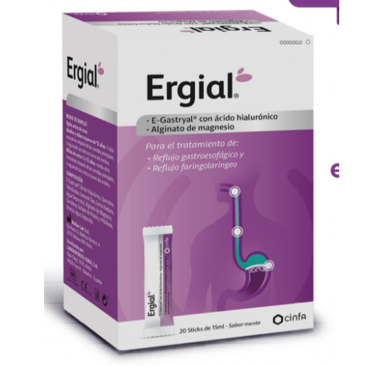 ERGIAL 20 SOBRES BEBIBLES 15 ML