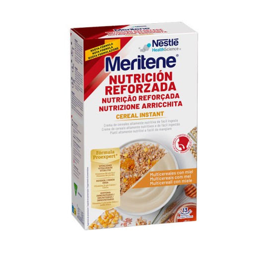 MERITENE 8 CEREALES CON MIEL 520G