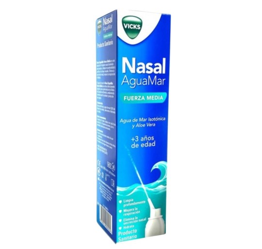VICKS NASAL AGUA MAR MEDIA 120ML