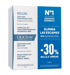 DUCRAY KELUAL EMULSION DUPLO 2 X 50 ML