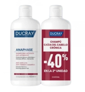 DUCRAY DUPLO CHAMPU ANAPHASE CRONICA 2 X 400 ML
