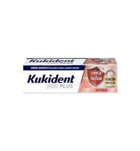 KUKIDENT PRO  PLUS FIRMEZA AL MASTICAR 40 GR