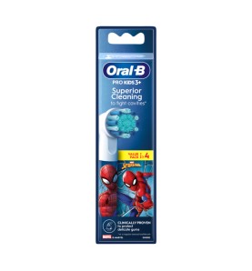 RECAMBIO CEPILLO ELEC ORAL B KIDS SPIDERMAN 4UNI