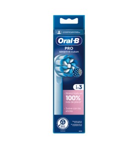 CEPILLO ELECTRICO 3 RECAMBIO ORAL-B SENSITIVE