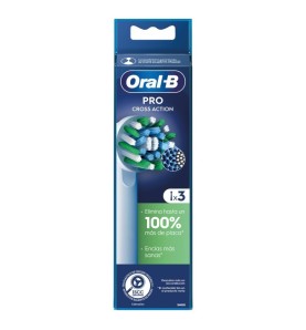 CEPILLO ELECTRICO 3 RECAMBIO ORAL B CROSS A