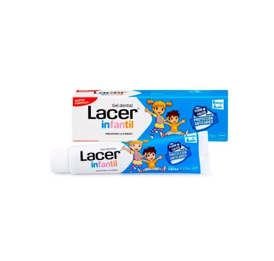 LACER INFANTIL GEL DENTAL 75 ML FRESA