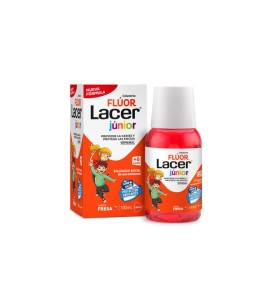 LACER COLUTORIO FLUOR SEMANAL 0,2 % FRESA 100 ML