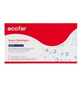 SUERO FISIOLOGICO ESTERIL ACOFAR 30 MONODOSIS 5