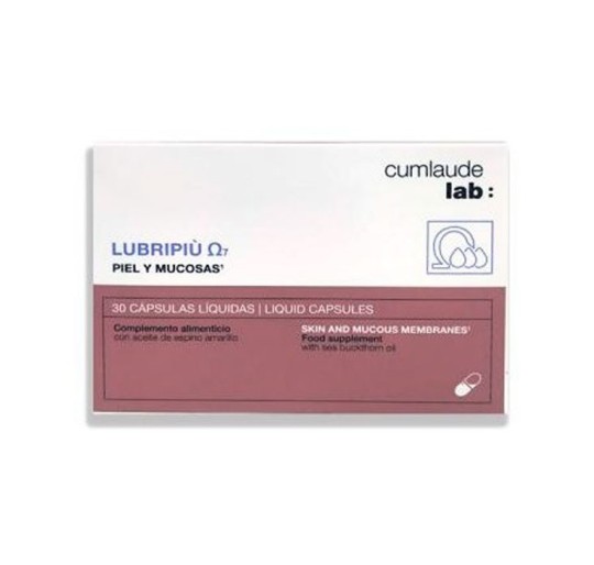 CUMLAUDE LAB: LUBRIPIU OMEGA 7 30 CAPSULAS