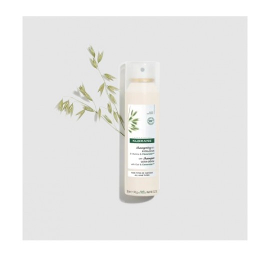 KLORANE CHAMPU SECO EXTRASUAVE A LA LECHE DE AVE