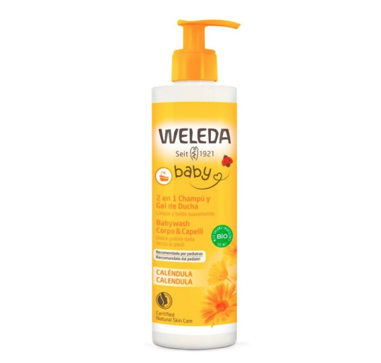 WELEDA BABY CHAMPU/GEL CALENDULA 400 ML