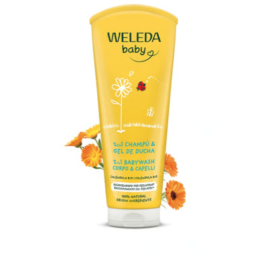 WELEDA CHAMPU Y GEL DE DUCHA CALENDULA 200 ML