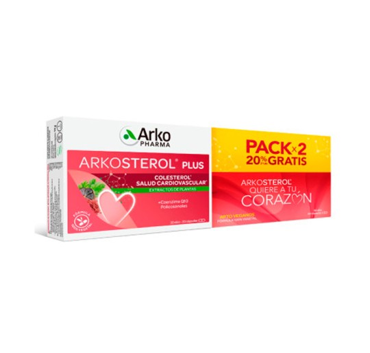 ARKOSTEROL PLUS 2 ENVASES 30 CAPSULAS