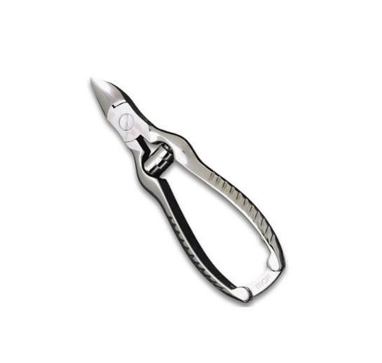 ALICATE PEDICURA GRANDE NIQUEL
