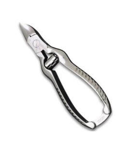 ALICATE PEDICURA GRANDE NIQUEL