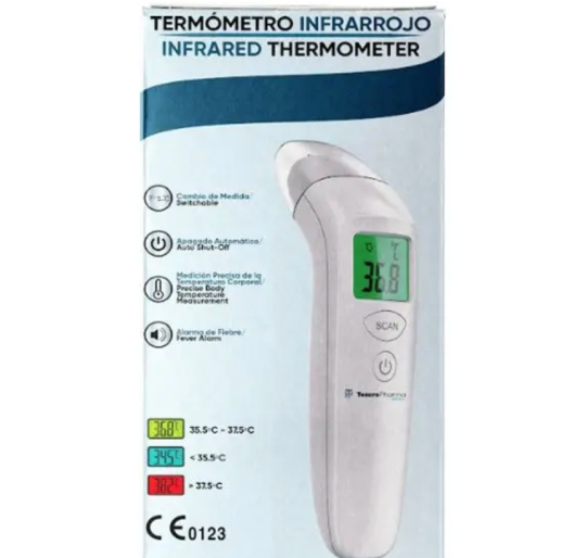 TERMOMETRO INFRARROJOS TEZARO PHARMA 1 UNIDAD