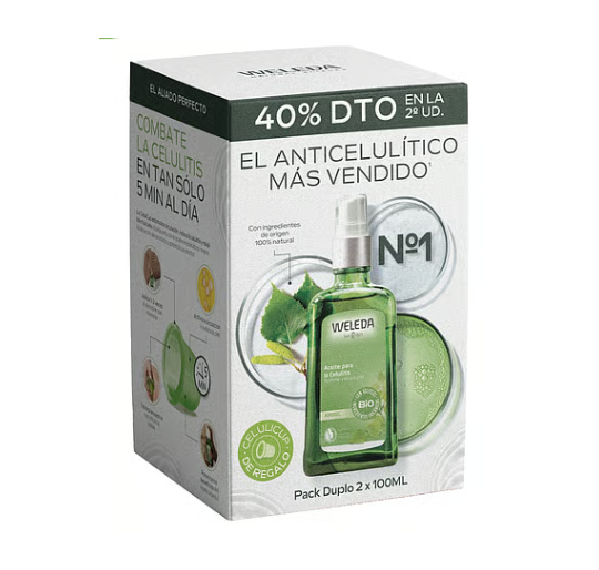 WELEDA PACK ANTICELULITICO ABEDUL 2 X 100 ML