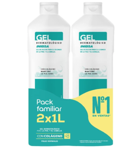 INIBSA GEL DUPLO PACK FAMILIAR 2 X 1 LITRO