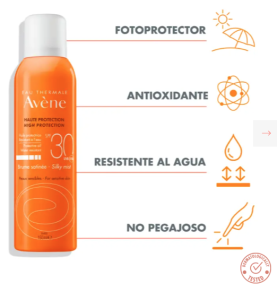 AVENE SPF 30 ALTA PROTECCION BRUMA SOLAR 1 ENVAS