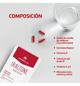 IRALTONE AGA PLUS 90 CAPSULAS (60+30)