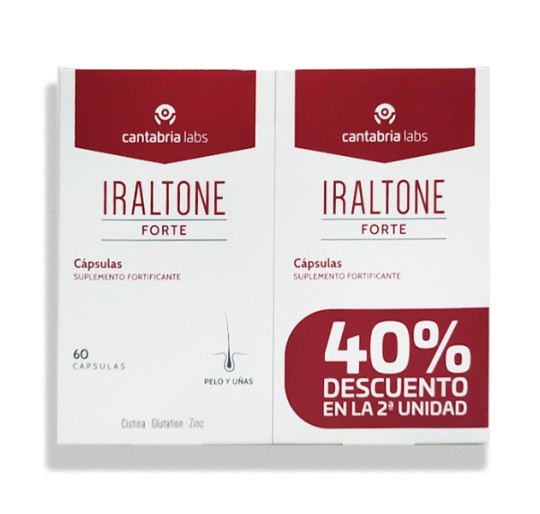 IRALTONE FORTE 60 CAPSULAS DUPLO 40%