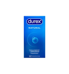 DUREX NATURAL PLUS PRESERVATIVOS 12 U