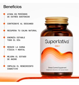 SUPERLATIVA STRESS CONTROL DAILY 60 CAPSULAS