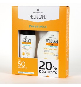 HELIOCARE PACK PED MINERAL 50ML+ ATOP LOC 250 ML