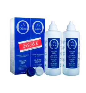 OÛNE SOLUCION UNICA LENTES DE CONTACTO 2X360ML