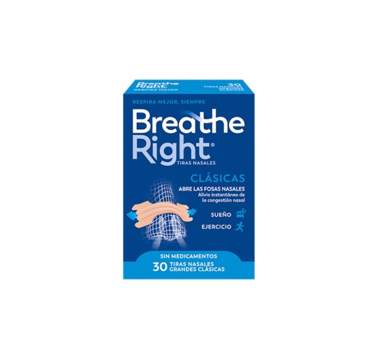 BREATHE RIGHT TIRAS CLASICAS GRANDES 30 UDS