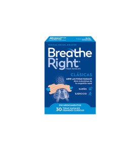 BREATHE RIGHT TIRAS CLASICAS GRANDES 30 UDS