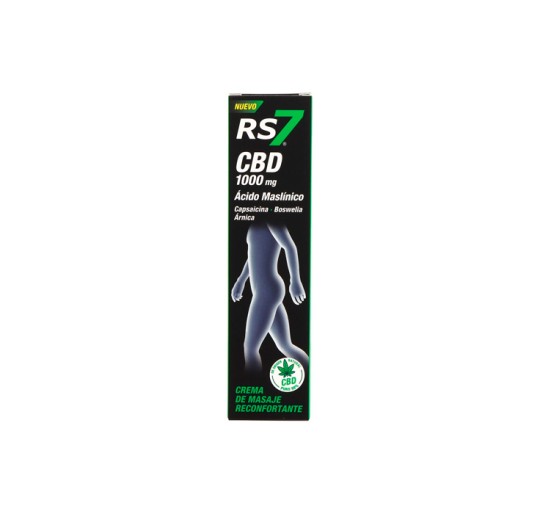 RS7 CBD 1000MG CREMA DE MASAJE 75ML