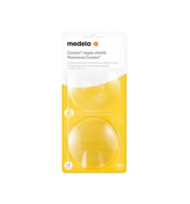 MEDELA PEZONERA CONTACT SILICONA T- M 20 MM 2 U